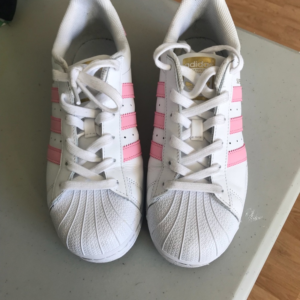Adidas superstar light pink